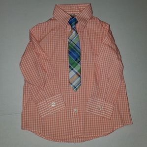 Toddler Boys Dress Shirt w/ tie